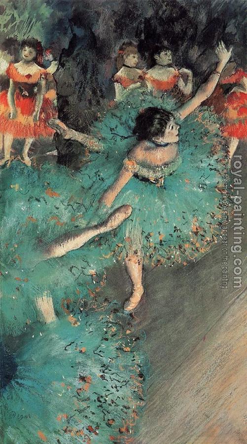 Edgar Degas : The Green Dancer